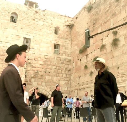 Western wall Israel Biblical production 